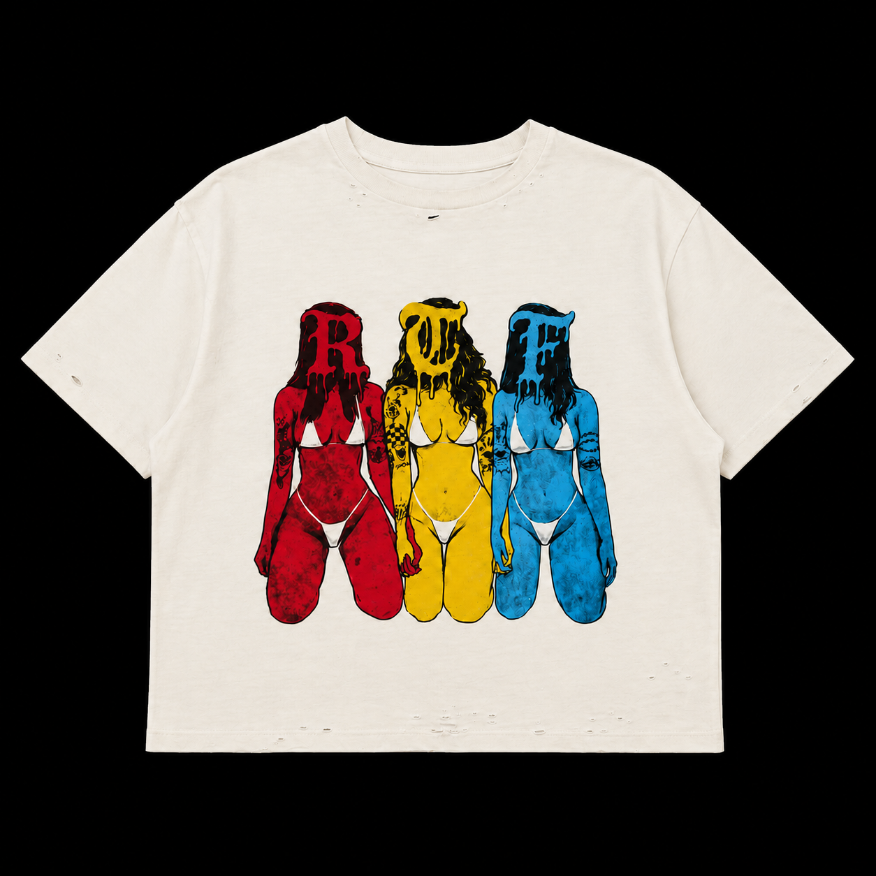 T(Real) Faces Tee